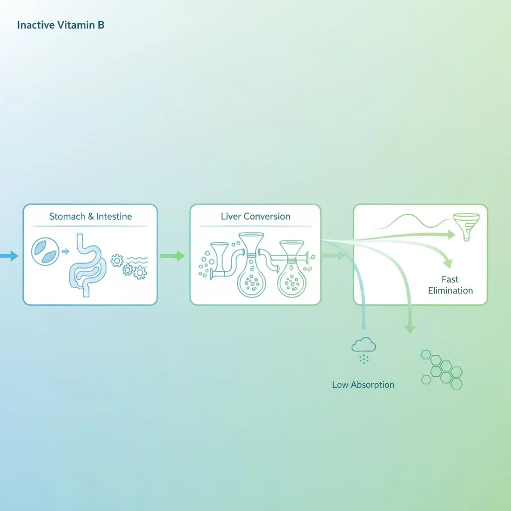 A person looking tired despite holding a supplement bottle, highlighting the feeling of fatigue