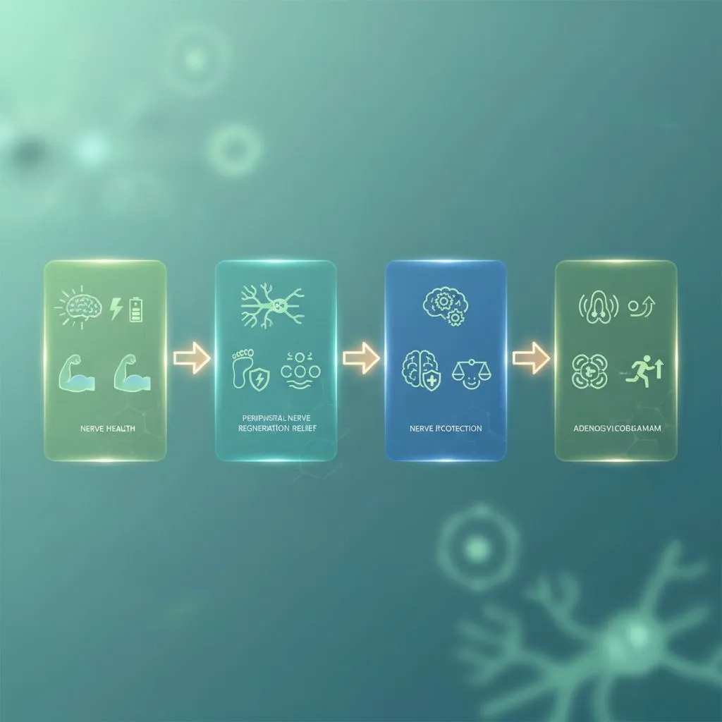 A colorful infographic showing different types of activated B vitamins with their names and key benefits