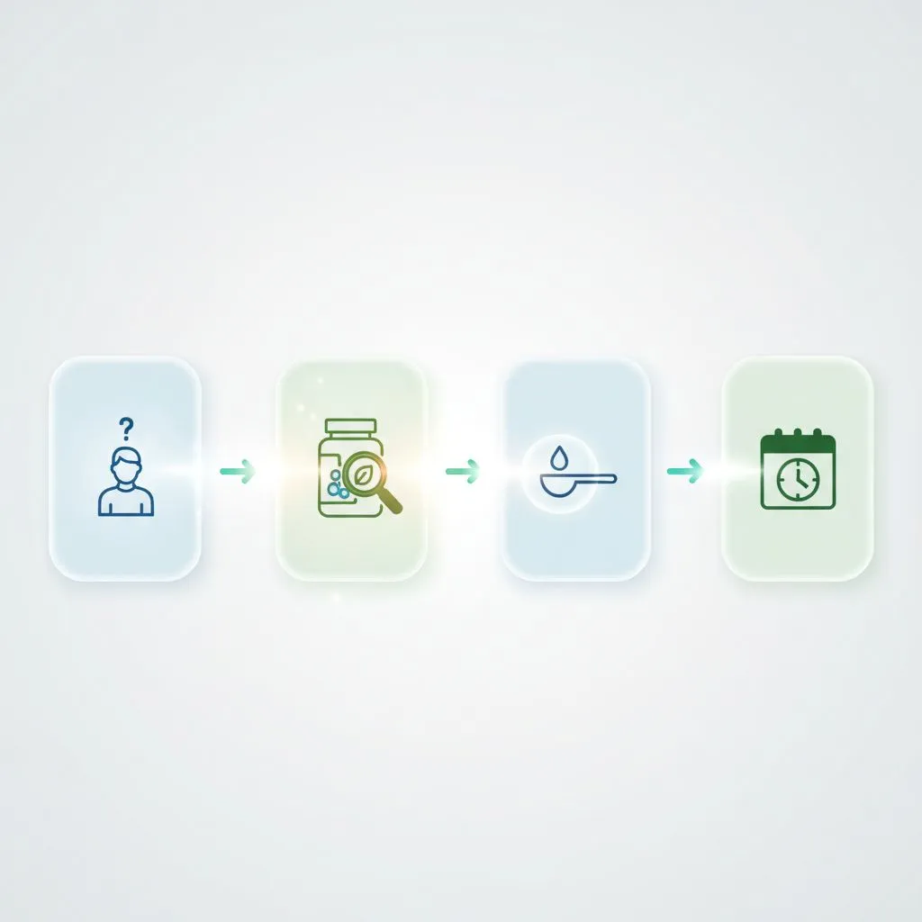 A person carefully reading supplement labels and comparing different activated B vitamin products
