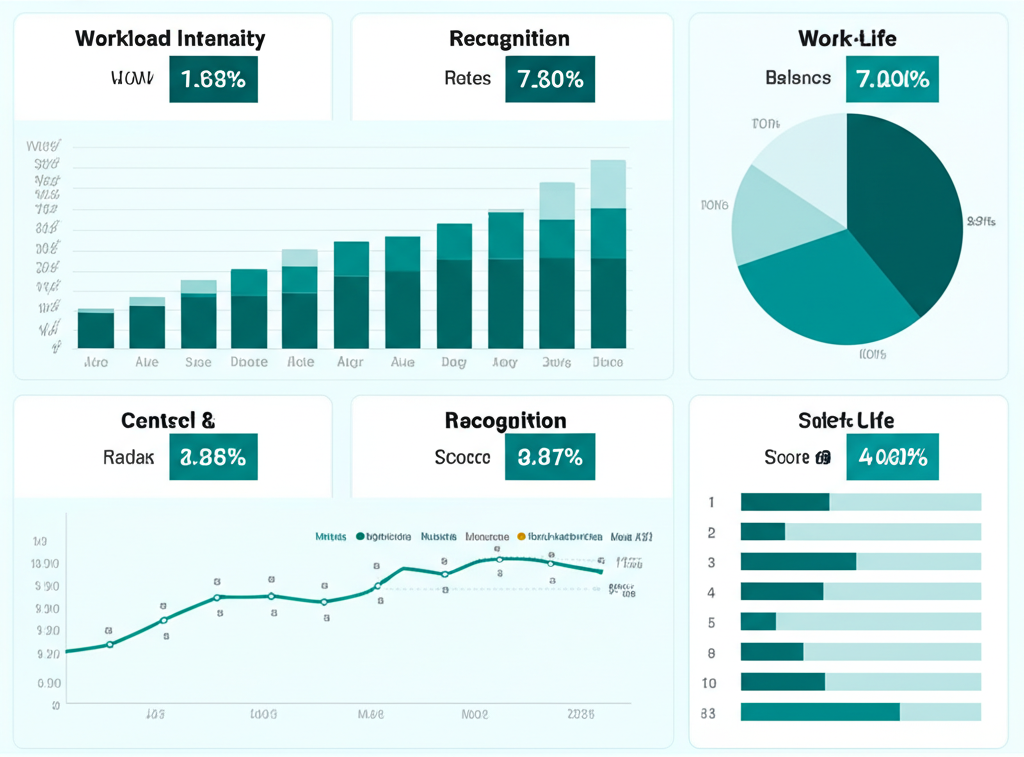 A visual metaphor of various pressures weighing down a person, illustrating the causes of burnout like heavy workload, deadlines, and lack of support.