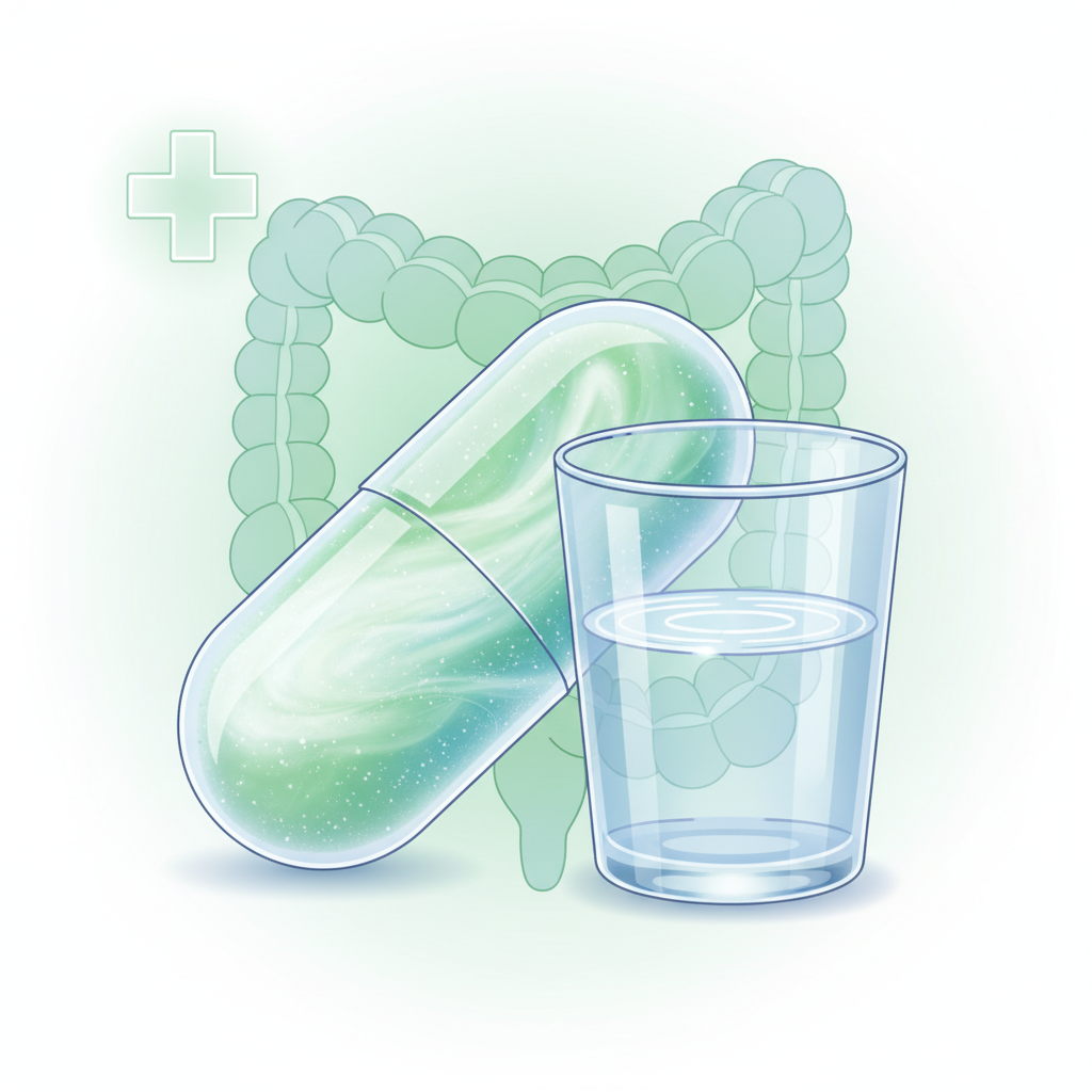 A person holding a healthy, home-cooked meal, with a sense of calm and well-being, implying successful management of chronic constipation through lifestyle changes.