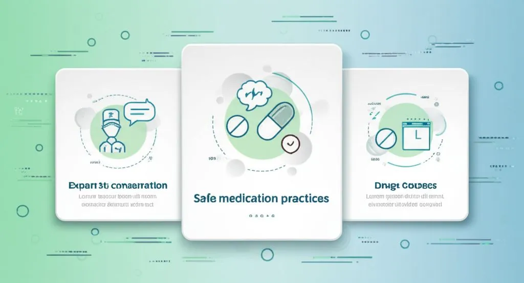 Two different colored pills with a red "X" symbol between them, illustrating a dangerous drug interaction.