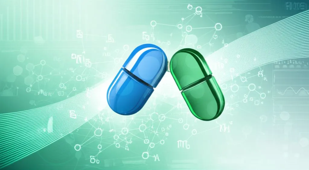A calendar with various pill icons on specific dates, illustrating a structured approach to medication management and timing.