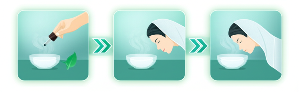 A variety of natural foods known for soothing properties, like ginger, honey, lemon, and warm herbal tea.