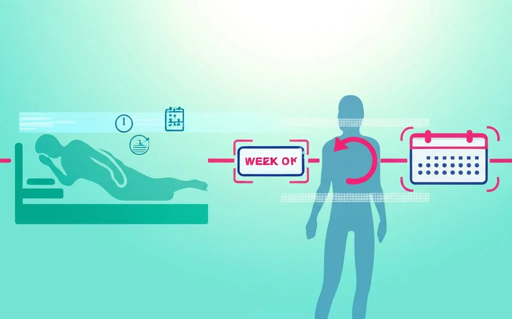 A person tossing and turning in bed at night, looking frustrated and tired, with a digital clock showing late hours