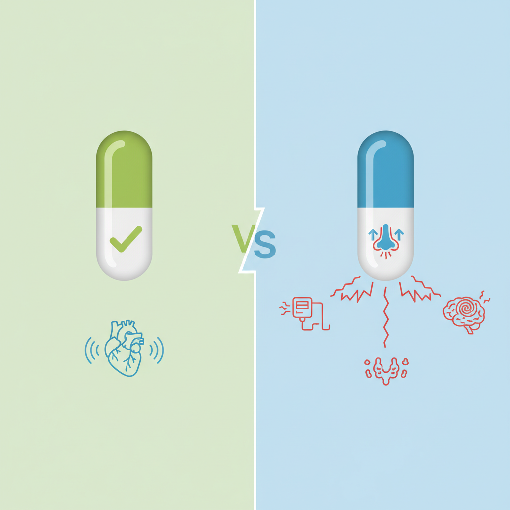 A graph showing increasing risk levels of drug interactions over time