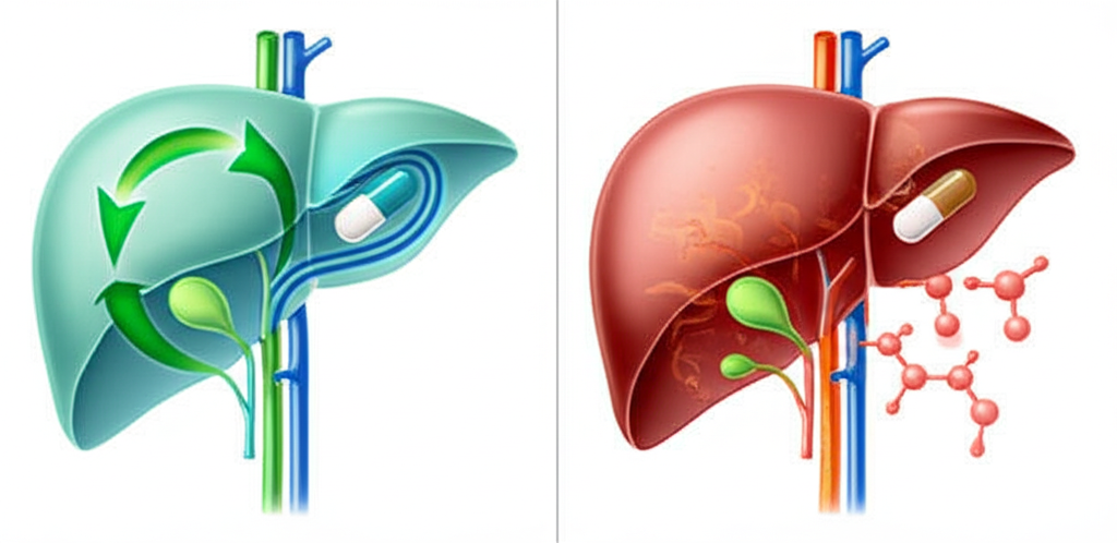 A person holding a glass of wine with a blur of medicine bottles in the background, signaling a dilemma.