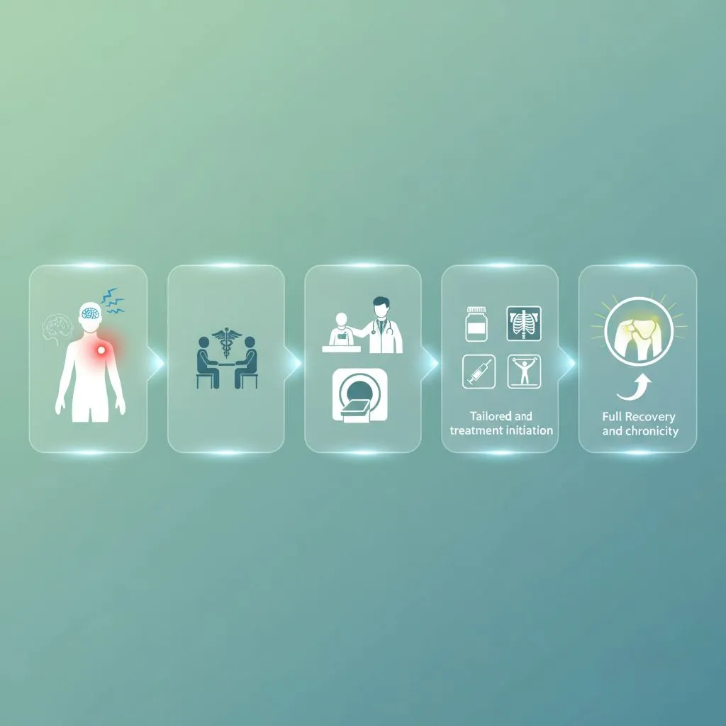 A confused person trying to understand complex medical information, with thought bubbles showing myths and facts about health.