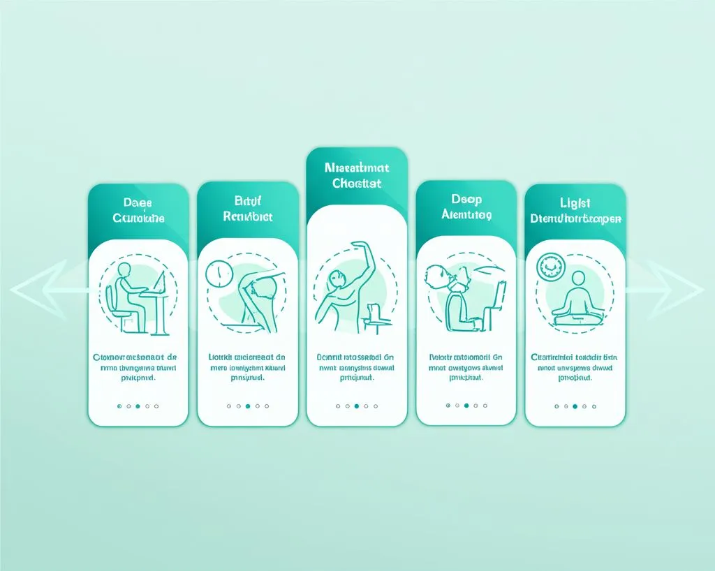 Person checking off items on a daily health checklist