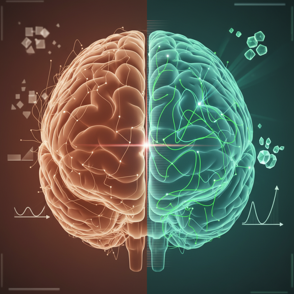 person checking smartphone in bed, blue light illuminating face, clock showing late night