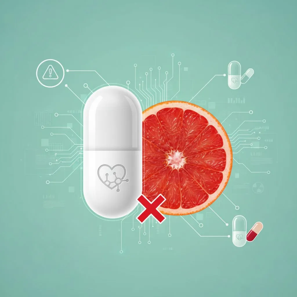 A collection of various pills and supplement capsules organized on a table, with some overlapping, visually representing potential mixing and interactions.