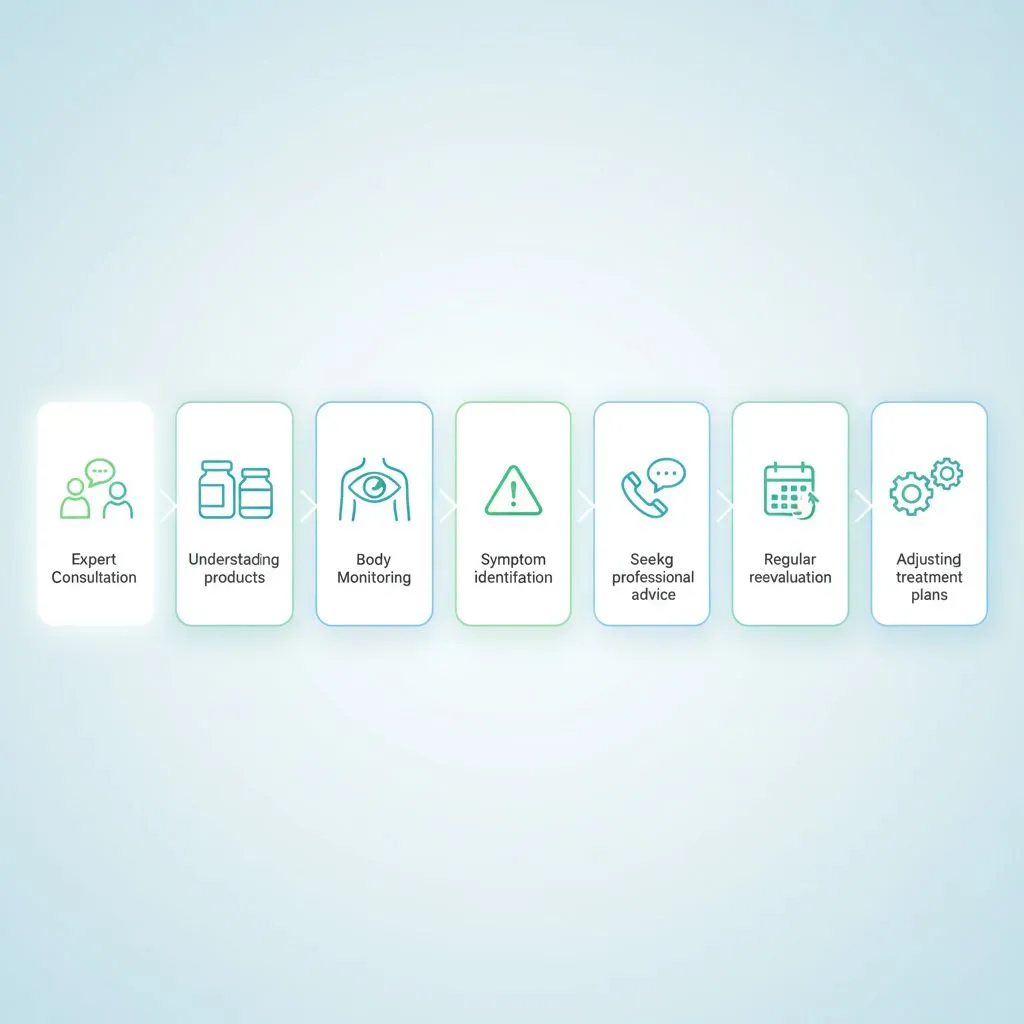 A person examining the label of a health supplement bottle, with a magnifying glass emphasizing ingredient details.