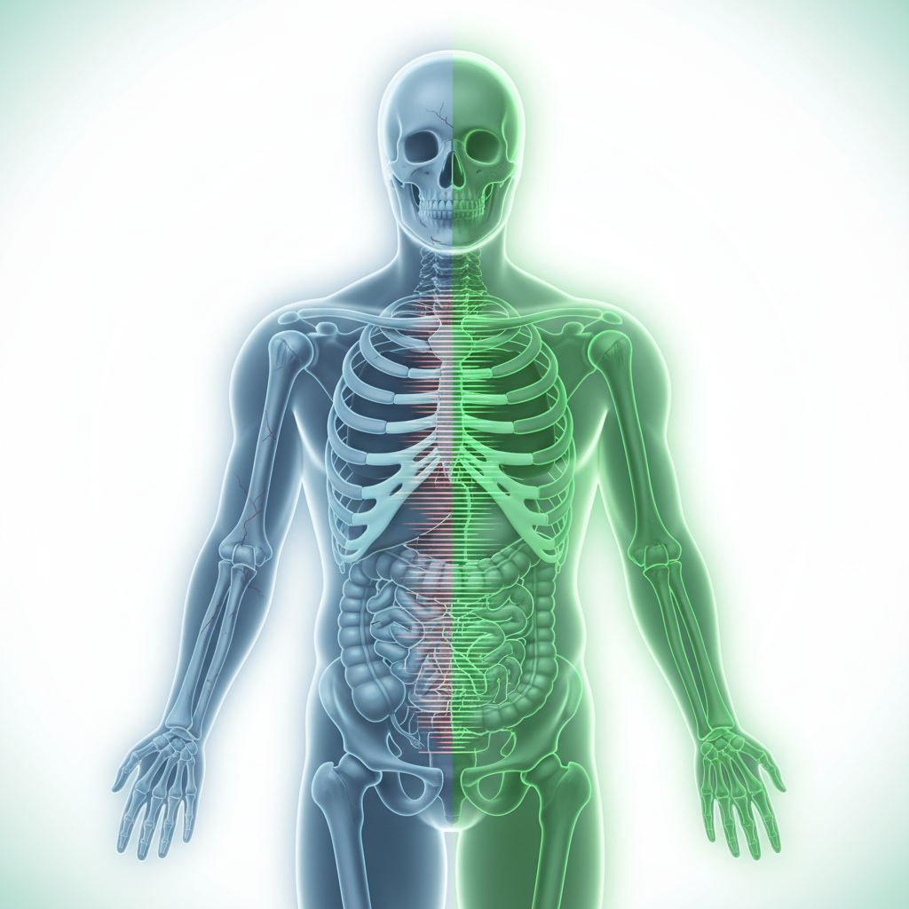 A person feeling tired and sluggish, showing common symptoms of vitamin D deficiency like fatigue and low mood.